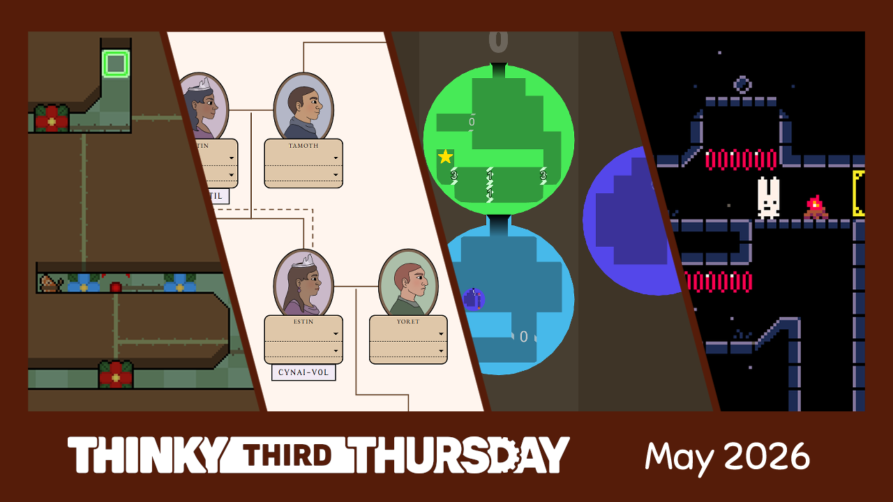 Alan Hazelden's Thinky Third Thursday — May 2026 · Thinky Games